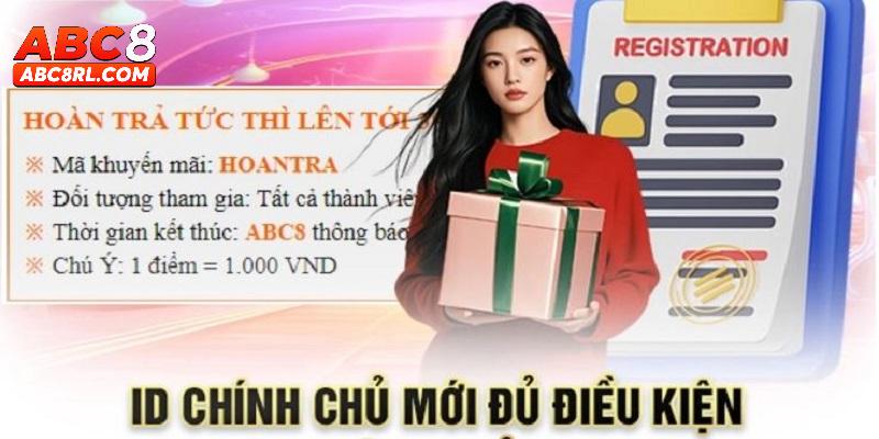 Những quy định trong hoàn trả tức thì không giới hạn lên đến 3% tại ABC8